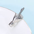 Alloy Love Hand Gesture Lapel Pin For Hip Hop Accessories Brooch view 4