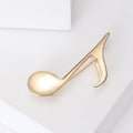 Alloy Music Note Brooch Vintage Fashion Women Clothing Accessory view 4