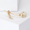 Alloy Music Note Brooch Vintage Fashion Women Clothing Accessory view 3