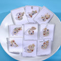 Alloy Rhinestone Crown Number Brooch Pin For Suits view 2