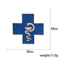 Alloy Snake Cross Cup Brooch Fashion Animal Clothing Pin view 5