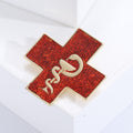 Alloy Snake Cross Cup Brooch Fashion Animal Clothing Pin view 3