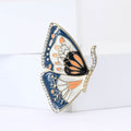 Alloy Enamel Butterfly Brooch Pin For Women Sweater Suit Decor view 2