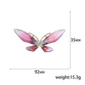 Acrylic Butterfly Brooch For Cardigan Coat Suit Decoration view 5