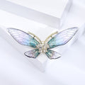 Acrylic Butterfly Brooch For Cardigan Coat Suit Decoration view 6