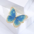 Alloy Enamel Butterfly Brooch Pin For Suits And Dresses view 4