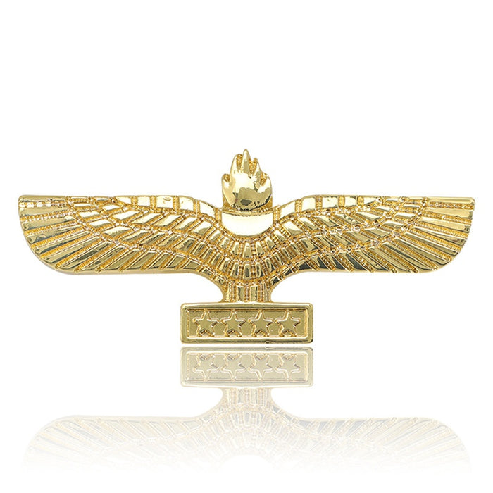 Simple Alloy Eagle Totem Brooch For Coat And Apparel Accessories
