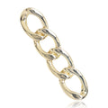 Alloy Chain Shape Brooch Pin For Women's Fashion Clothing Accessories view 1