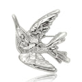 Alloy Hummingbird Brooch Pin For Coat And Garment Decoration view 5