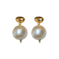 Gold Plated Alloy Silver Needle Zircon Pearl Heart Flower Tassel Drop Earrings French OL Style view 5