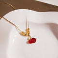 Year Of The Rabbit Pendant Necklace Elegant Jade Rabbit Collarbone Chain For Women view 4