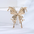 Alloy Smooth Butterfly Brooch Pin For Vintage Insect Jewelry view 4