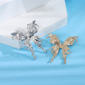 Alloy Smooth Butterfly Brooch Pin For Vintage Insect Jewelry view 3