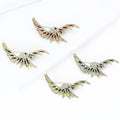 Alloy Enamel Rhinestone Eagle Brooch Pin For Suit Jackets view 3