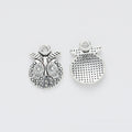 Zinc Alloy Owl Charm Pendant No.475240 for DIY Necklace Bracelet Jewelry Making view 4
