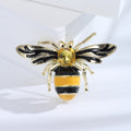 Alloy Enamel Bee Brooch Pin For Simple Insect Coat Accessories view 6
