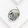 Alloy Abalone Shell Swan Brooch For Elegant Apparel Accessories view 2