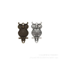 Zinc Alloy Owl Charm Pendant No.546559 for DIY Necklace Bracelet Jewelry Making view 2