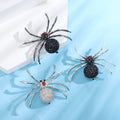 Alloy Rhinestone Spider Lapel Pin For Men Suit Decoration Brooch view 3