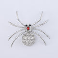 Alloy Rhinestone Spider Lapel Pin For Men Suit Decoration Brooch view 6