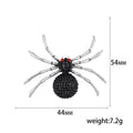 Alloy Rhinestone Spider Lapel Pin For Men Suit Decoration Brooch view 5