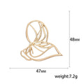 Electroplated Alloy Hollow Portrait Brooch For Fashion Garment Accessories view 5