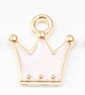 Enamel Crown Metal Charm Pendant For Jewelry Making view 5