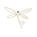 Alloy Shell Dragonfly Brooch Pin For Coats And Sweater Accessories view 5