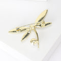 Alloy Shell Dragonfly Brooch Pin For Coats And Sweater Accessories view 3