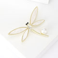 Alloy Shell Dragonfly Brooch Pin For Coats And Sweater Accessories view 4