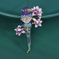 Creative Alloy Enamel Parrot Brooch Pin For Fashion Clothing Decoration view 4