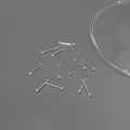Elegant Minimalist Metal Tiny Stud Set For Women, Korean Simple All-Match Personality Earrings view 3