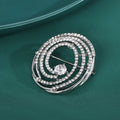 Alloy Rhinestone Fashion Brooch For Suit Dress And Apparel Decoration view 4