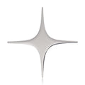 Alloy Minimal Cross Star Brooch For Stylish Suit Lapel Decoration view 1