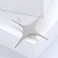 Alloy Minimal Cross Star Brooch For Stylish Suit Lapel Decoration view 3