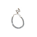 Korean Light Luxury Adjustable Copper Zircon Circle Bangle Geometric Fashion Bracelet view 5