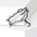 Alloy Smooth Cat Brooch Pin For Fashion Clothing Decoration view 3