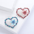 Alloy Pearl Heart Brooch Pin For Suits And Dresses view 3