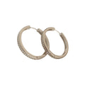 Fashion Minimalist Versatile Geometric Circle Copper Hoop Earrings For Women, Edgy Cool OL Style view 5