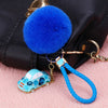 Beetle-Car Royal-Blue-Pom