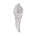Feathered Angel Wing Metal Charms in 4 Pictured Finishes view 8