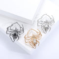 Smooth Alloy Spider Brooch For Men Suit Lapel Decoration view 2