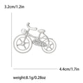 Alloy Bicycle Brooch Pin For Elegant Clothing Accessory Decor view 6