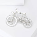 Alloy Bicycle Brooch Pin For Elegant Clothing Accessory Decor view 4