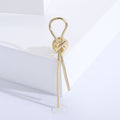 Alloy Knotted Brooch Pin For Blazers Sweaters And Button Decoration view 2