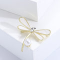 Shell Pearl Dragonfly Brooch For Women Clothing And Scarf Decoration view 4