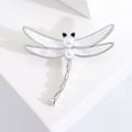 Alloy Shell Dragonfly Brooch For Creative Coat Clothing Accessories view 3