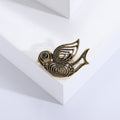 Alloy Hollow Dove Brooch Pin For Fashion Clothing Accessories view 6
