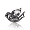 Alloy Hollow Dove Brooch Pin For Fashion Clothing Accessories view 2