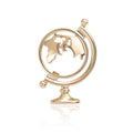 Alloy Globe Brooch Pin For Suits Cardigans And Apparel Decoration view 5